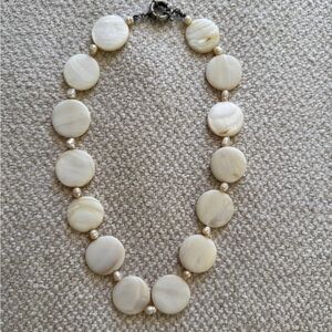 Mother-of-Pearl & Freshwater Pearl Necklace